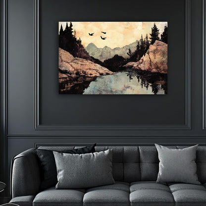 Grey Haven  Wall Art