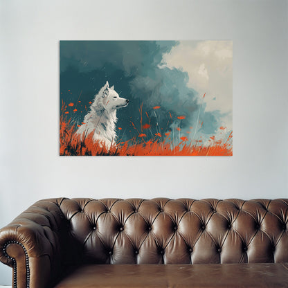 Meadow Sniffing  Wall Art