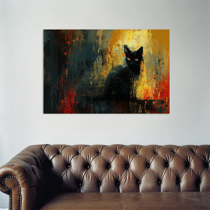 Unamused Cat  Wall Art