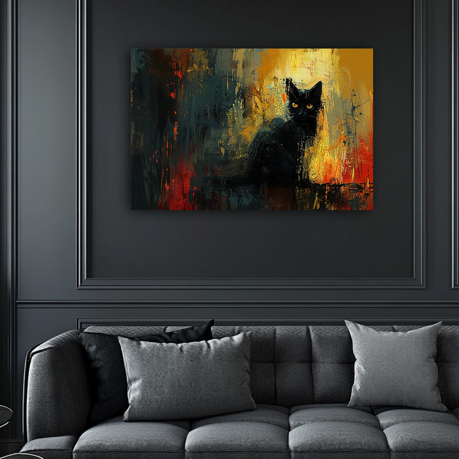Unamused Cat  Wall Art