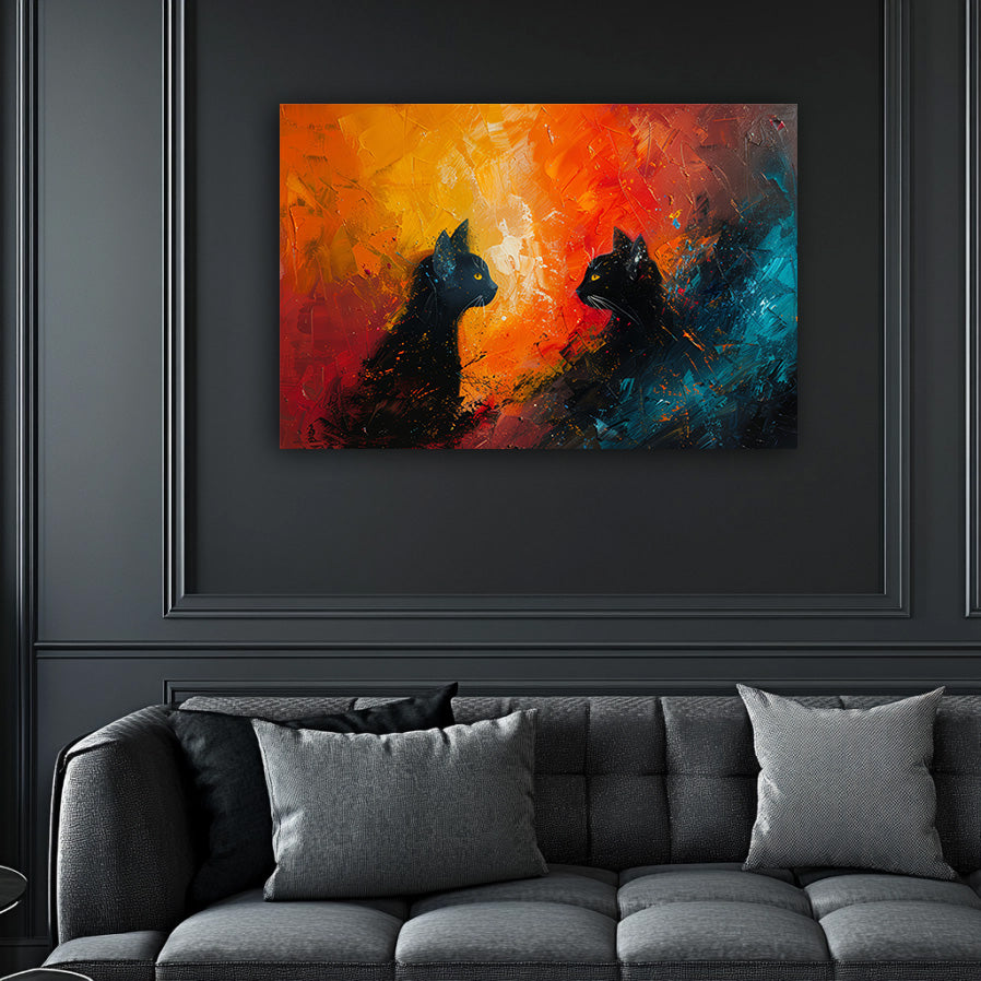 Face Off  Wall Art