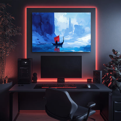 Glacial Pass  Wall Art