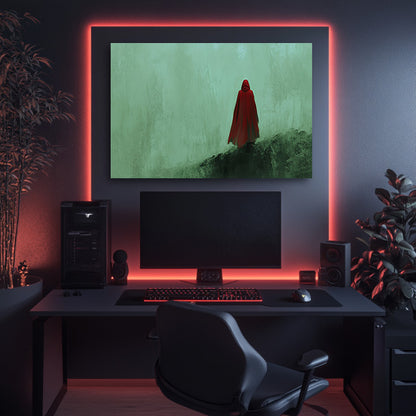 Red Cloak  Wall Art