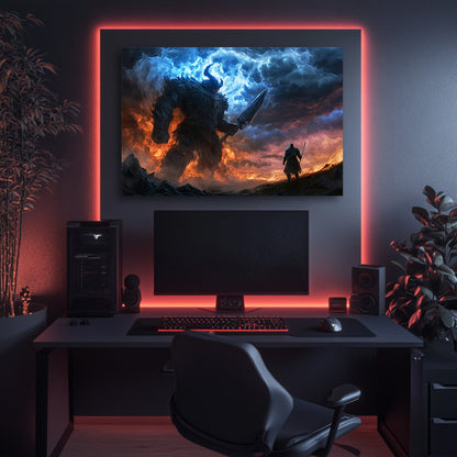 The Harder They Fall  Wall Art