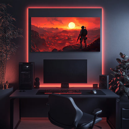 Redset  Wall Art