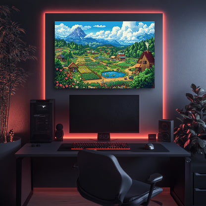 Valley of Dew  Wall Art