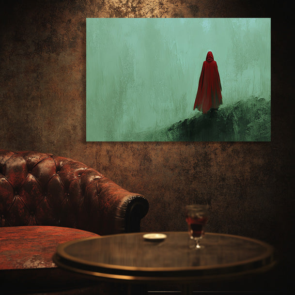 Red Cloak  Wall Art