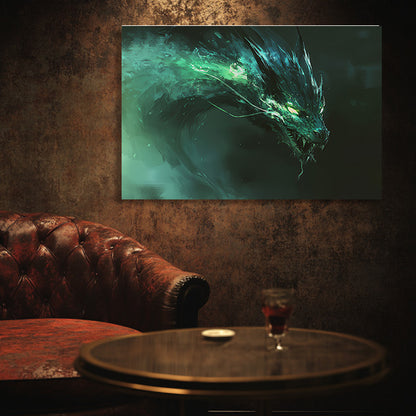 Jade Dragon  Wall Art