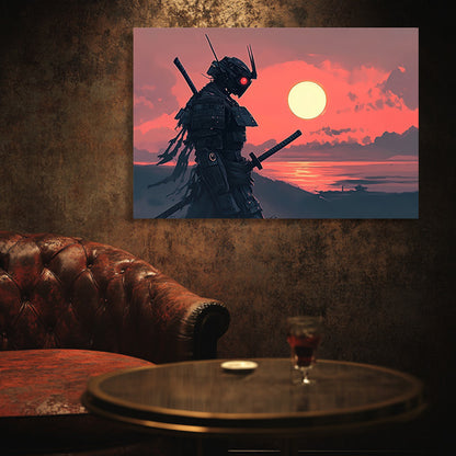 Robot Samurai  Wall Art