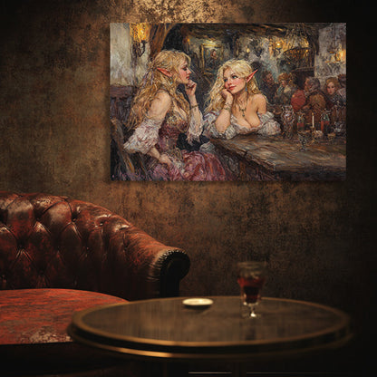 Elven Damsels  Wall Art