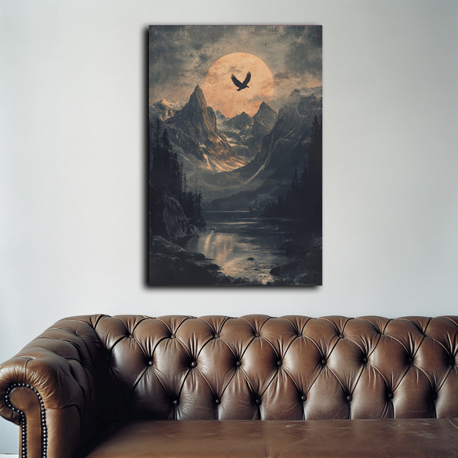 Shadow Peaks  Wall Art