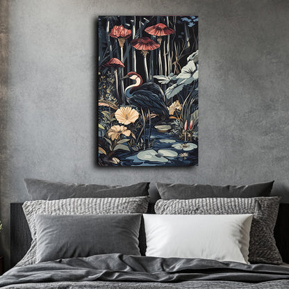 No Regret Egret  Wall Art