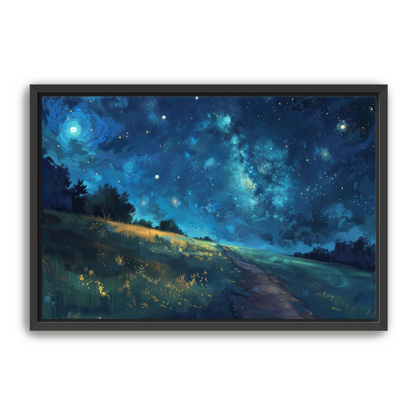 Anime Starry Night  Wall Art
