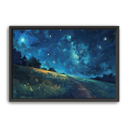 Anime Starry Night  Wall Art