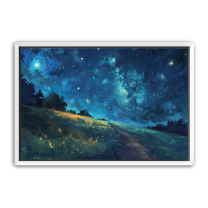 Anime Starry Night  Wall Art