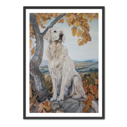 Autumn Woof  Wall Art
