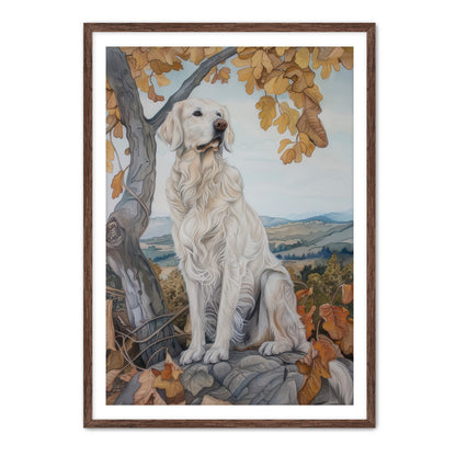 Autumn Woof  Wall Art