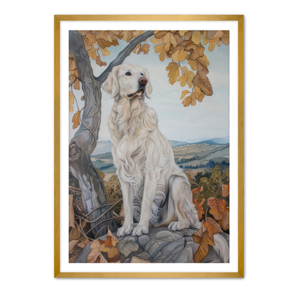 Autumn Woof  Wall Art