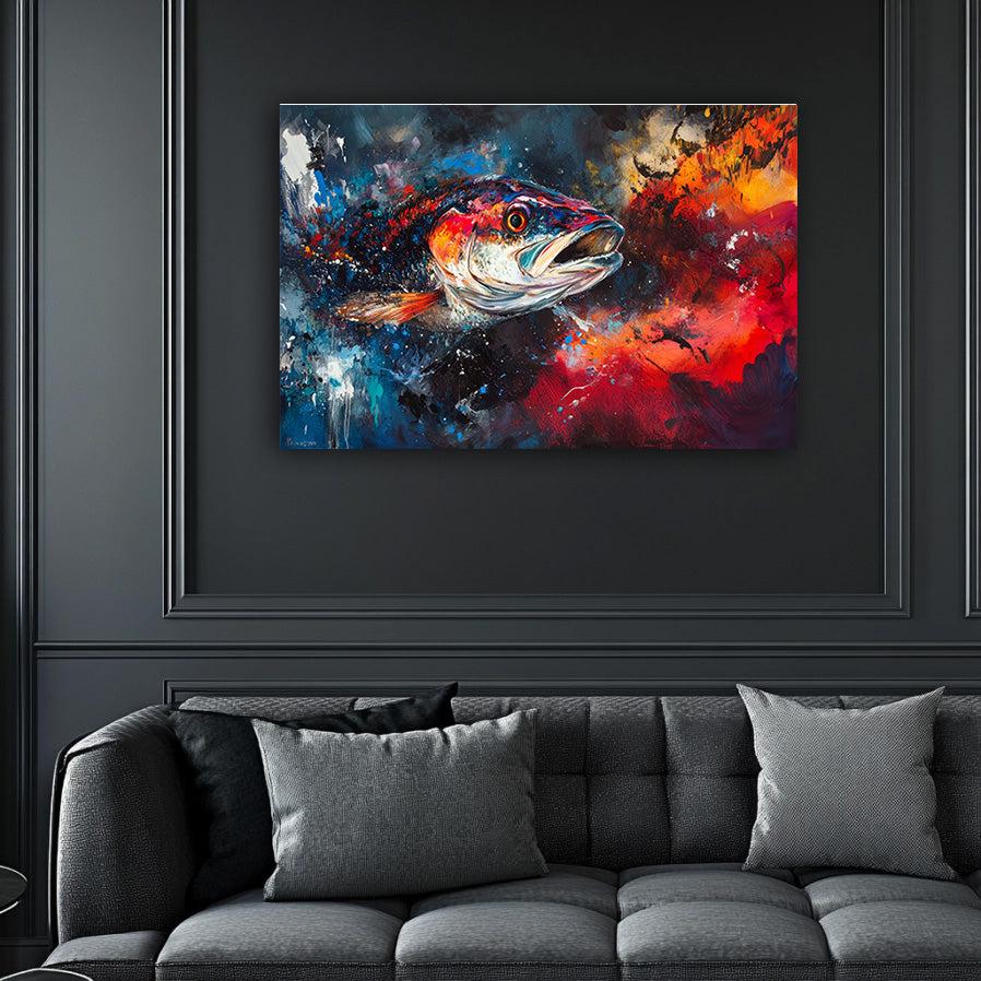 Abstract Bass  Wall Art