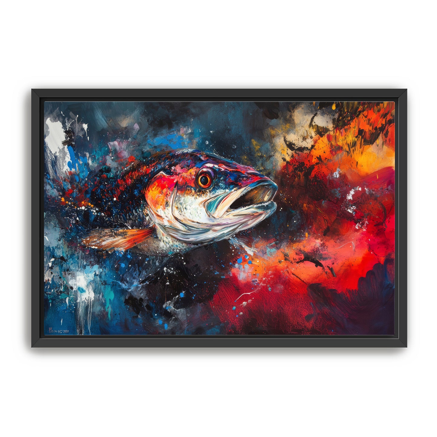 Abstract Bass  Wall Art