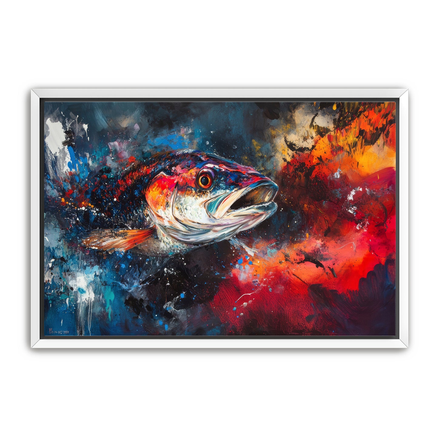 Abstract Bass  Wall Art