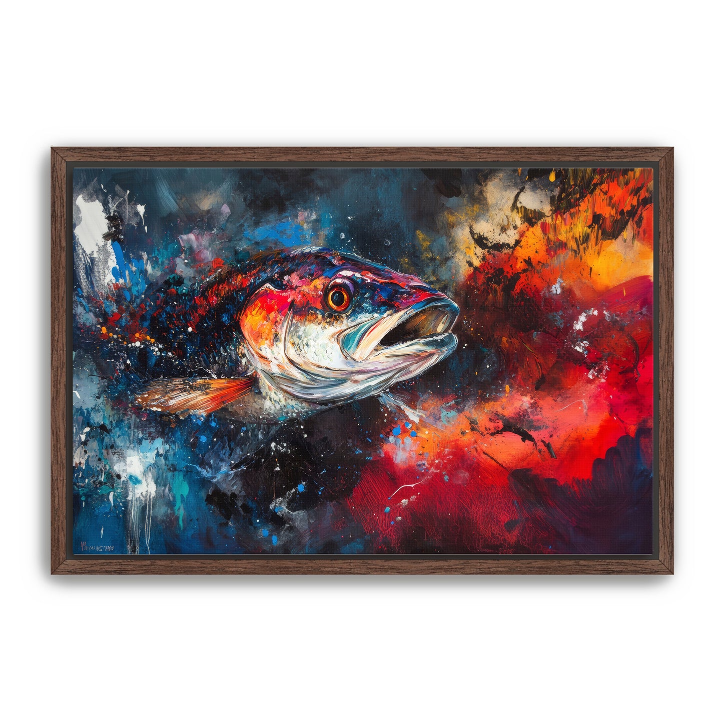 Abstract Bass  Wall Art