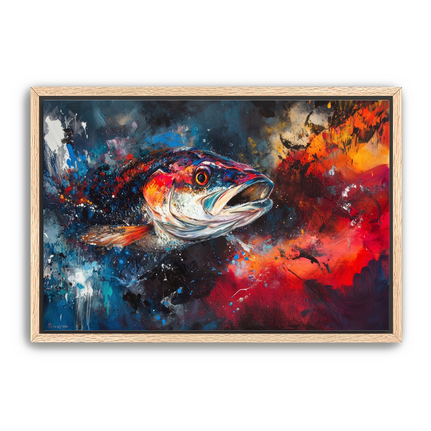 Abstract Bass  Wall Art
