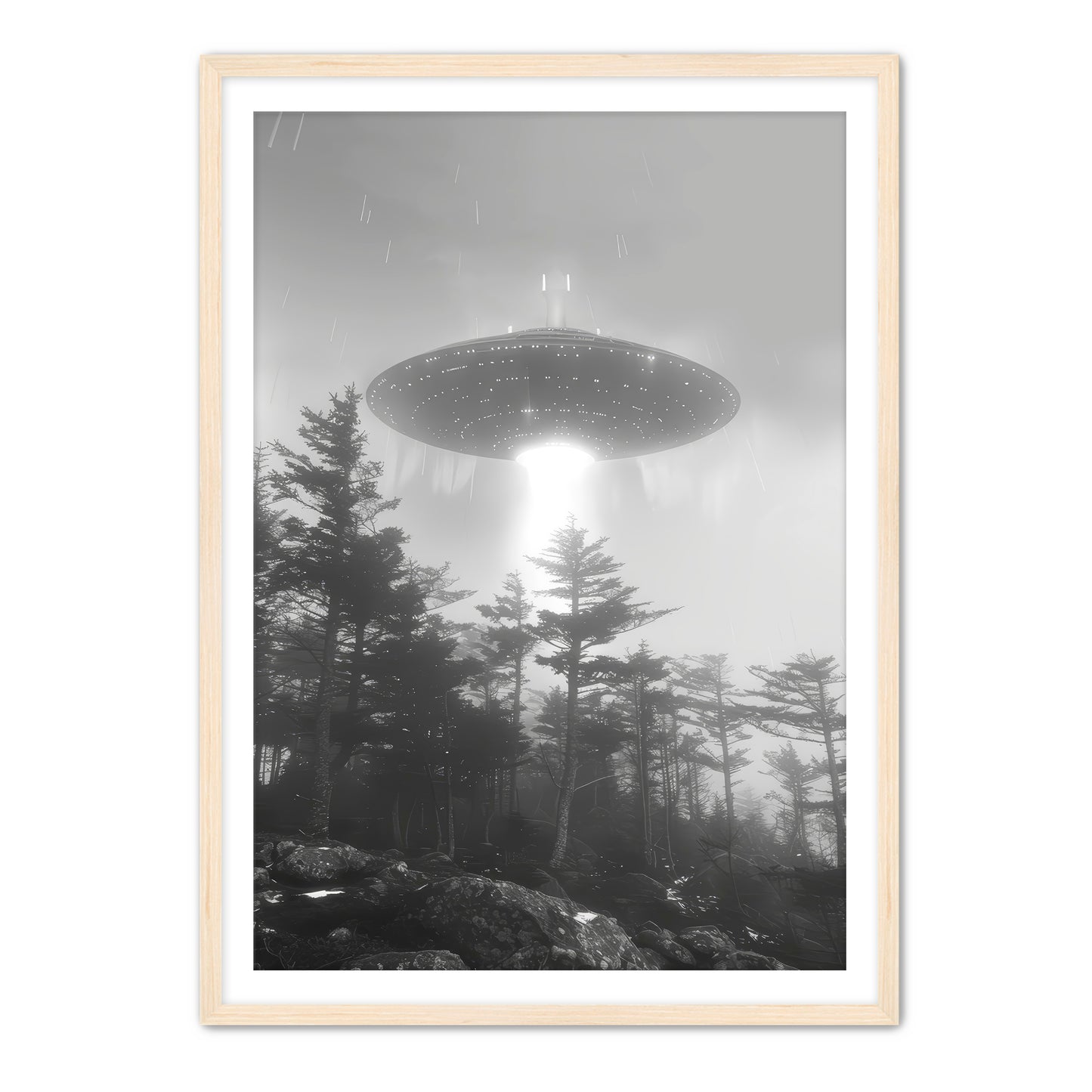 Beam Me Up  Wall Art