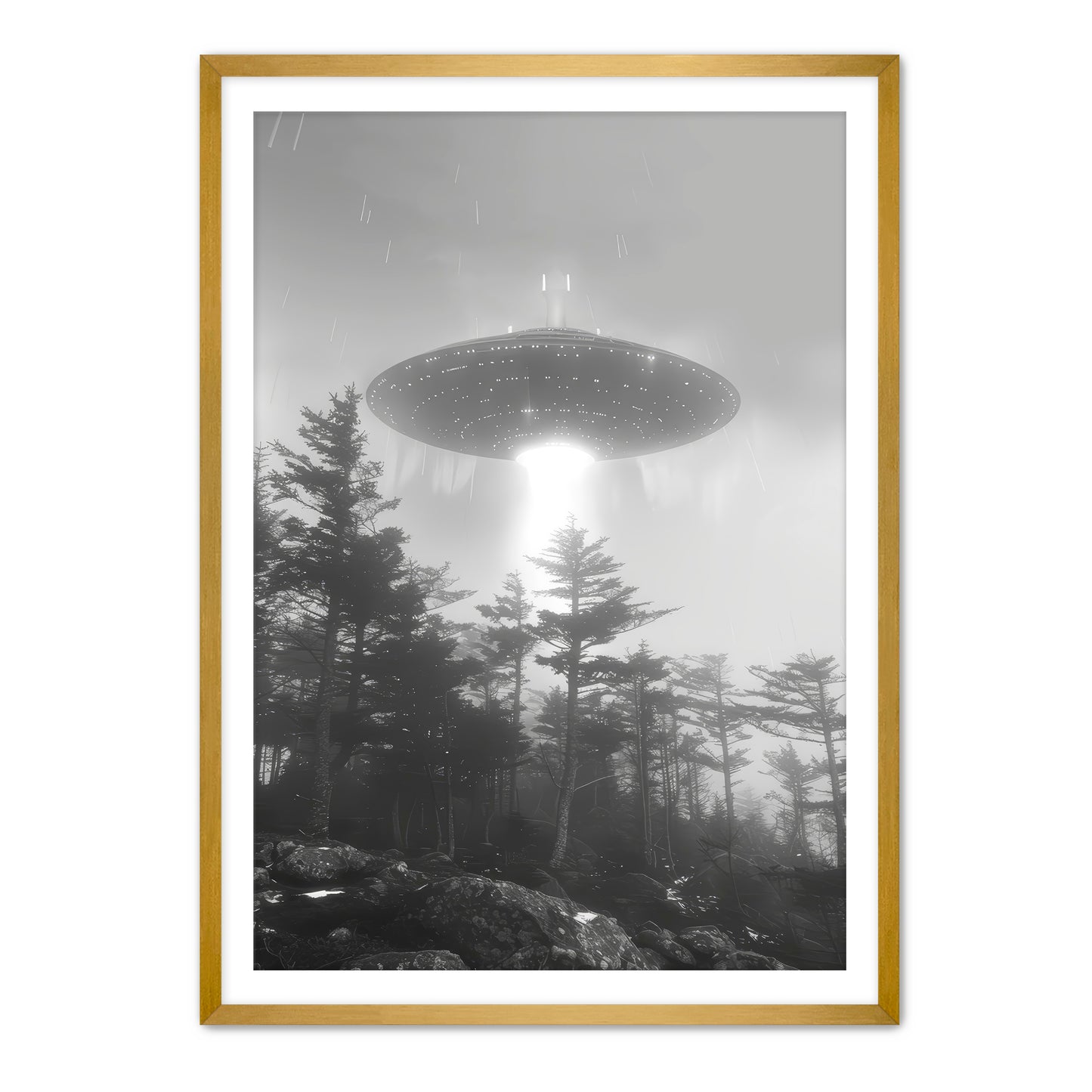 Beam Me Up  Wall Art