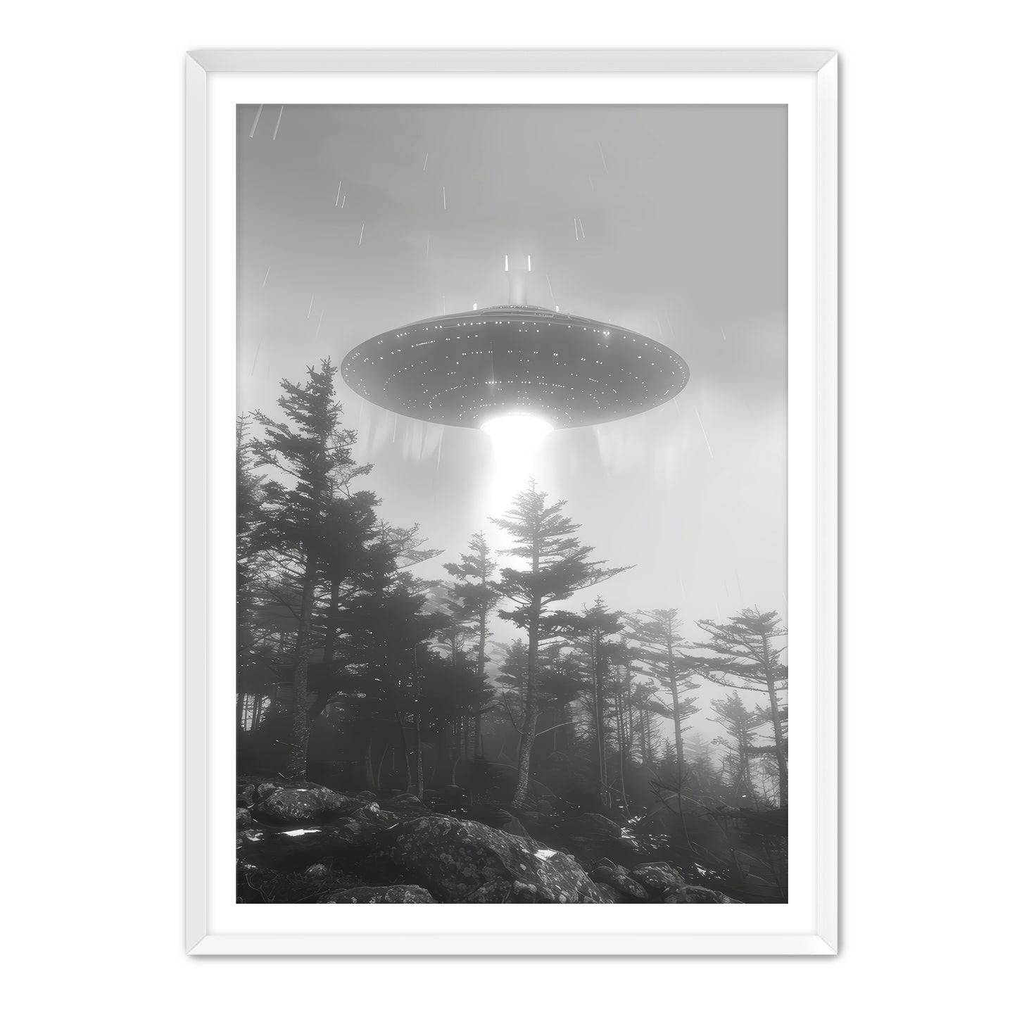 Beam Me Up  Wall Art