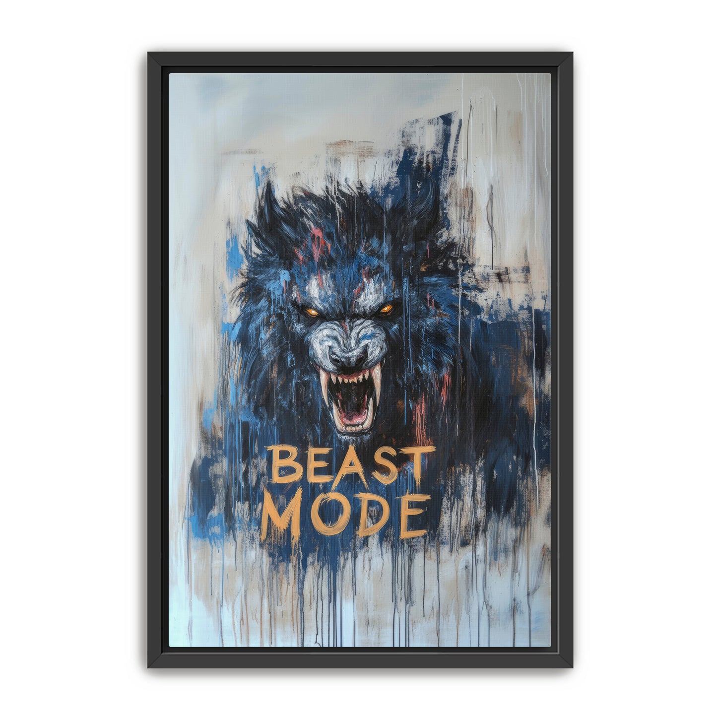 Beast Mode 1  Wall Art