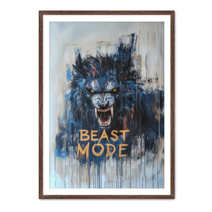Beast Mode 1  Wall Art