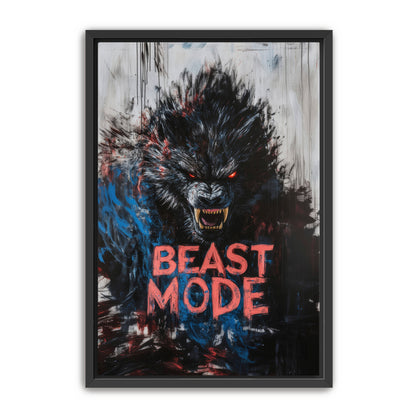Beast Mode 2  Wall Art