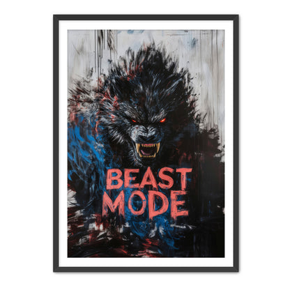 Beast Mode 2  Wall Art