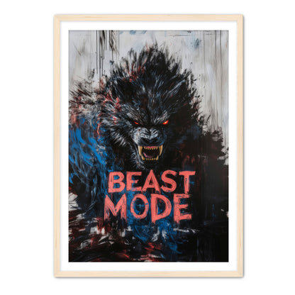 Beast Mode 2  Wall Art