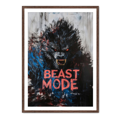 Beast Mode 2  Wall Art