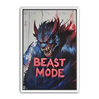 Beast Mode 3  Wall Art
