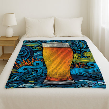 Beer Artwork Blanket