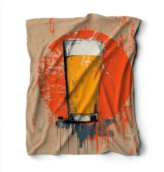 Beer Painting Blanket