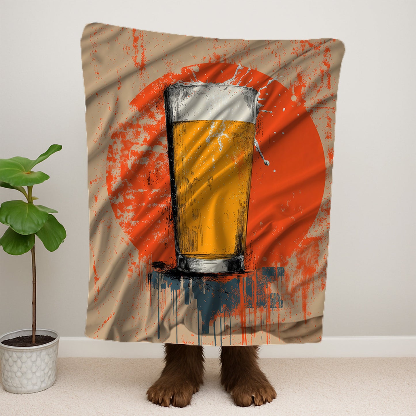 Beer Painting Blanket