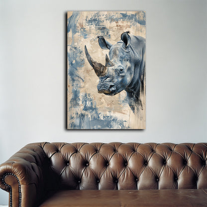 Blue Rhino  Wall Art