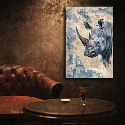 Blue Rhino  Wall Art