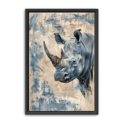 Blue Rhino  Wall Art