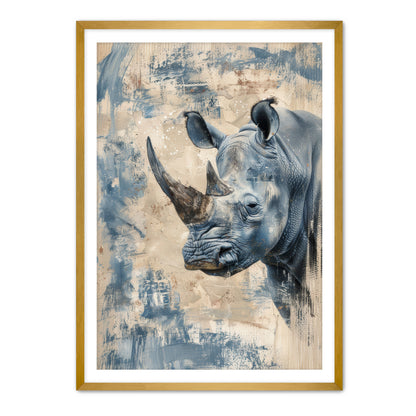 Blue Rhino  Wall Art