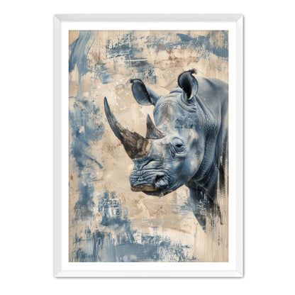Blue Rhino  Wall Art