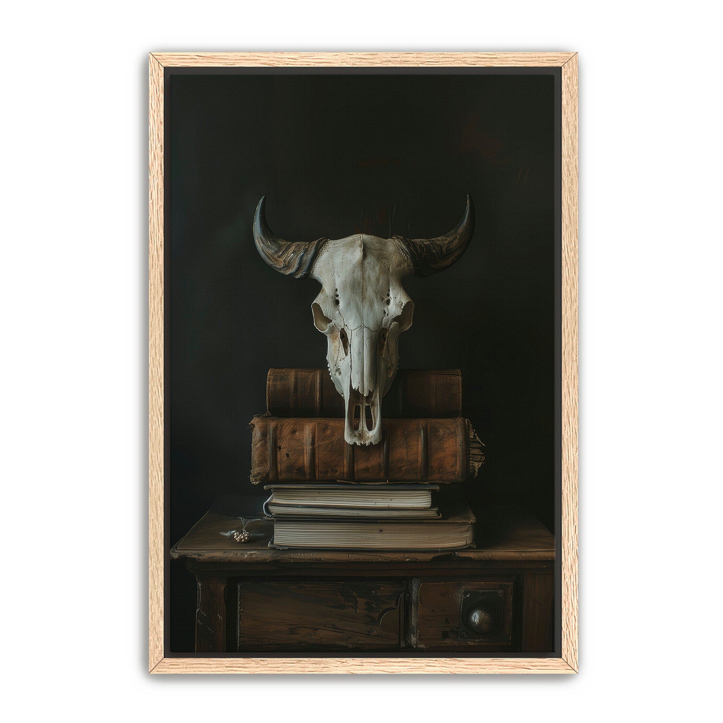 Buffalo and Books  Wall Art
