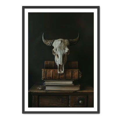 Buffalo and Books  Wall Art