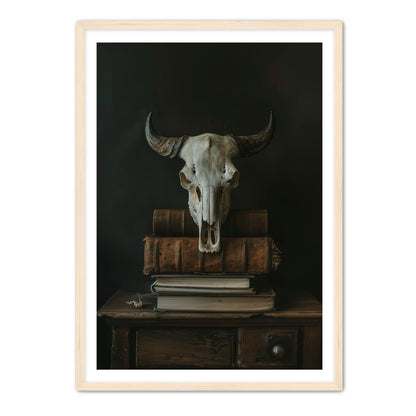 Buffalo and Books  Wall Art