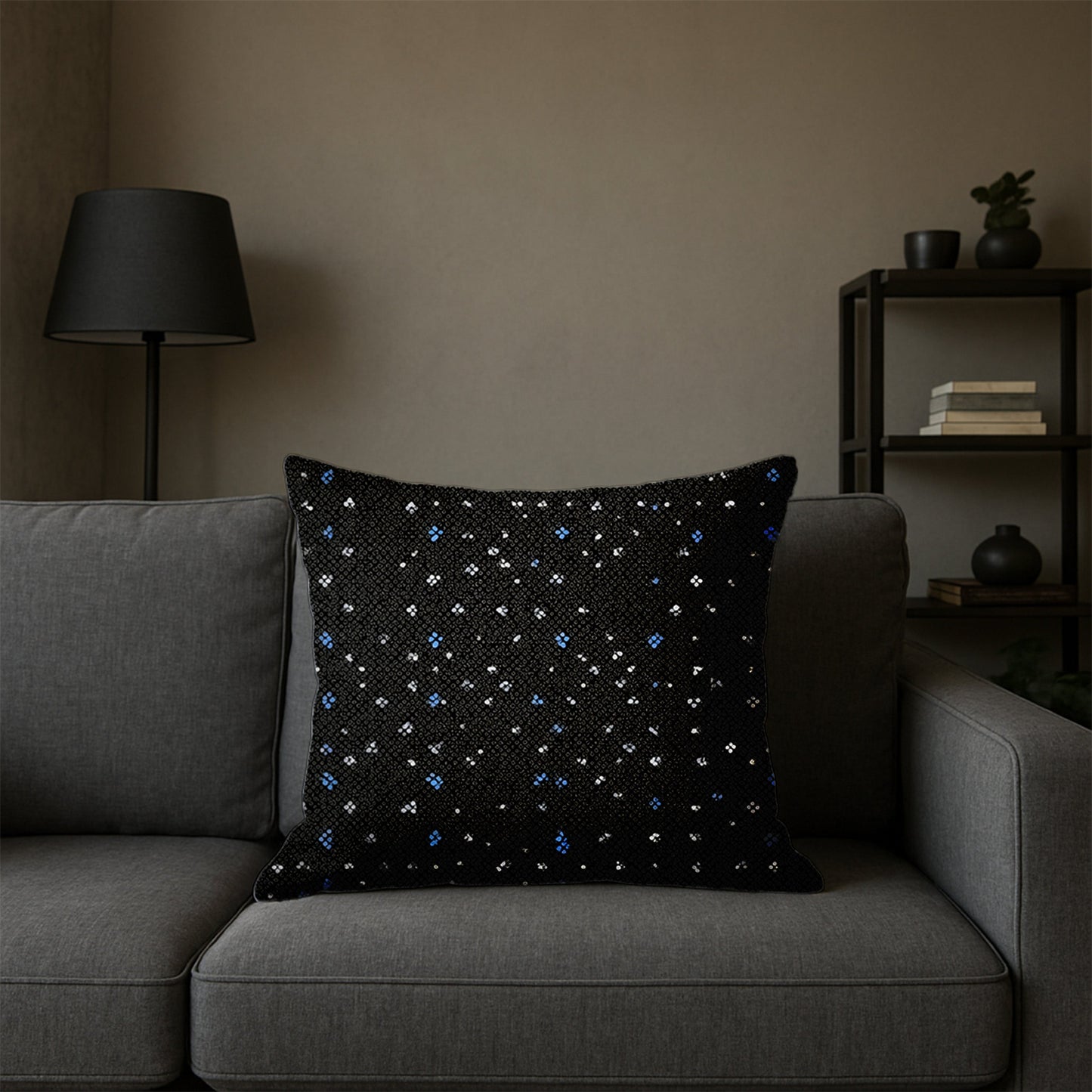 Celestial Mosaic Night Pillow