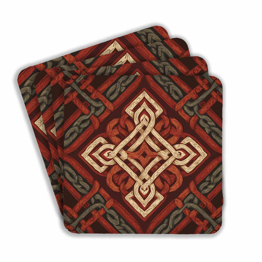 Celtic Knot Pattern Coasters